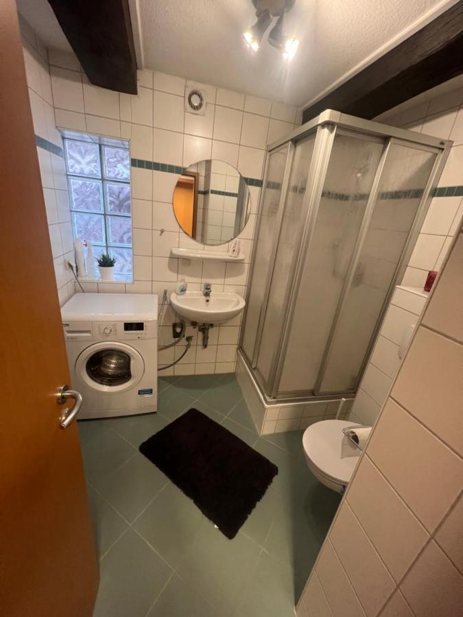 Ferienwohnung Weser 4 홀즈민덴 외부 사진