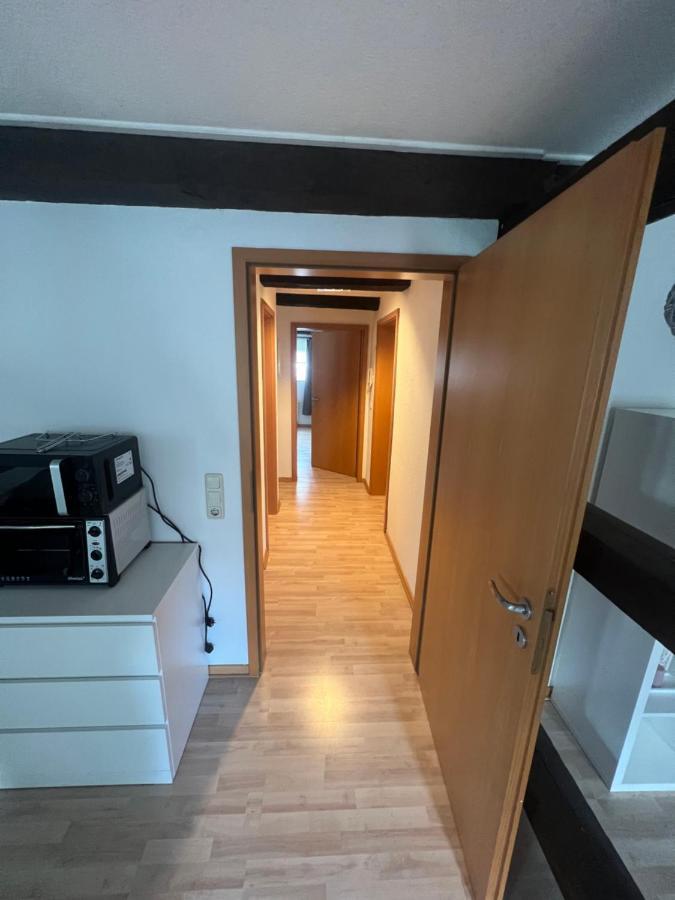 Ferienwohnung Weser 4 홀즈민덴 외부 사진